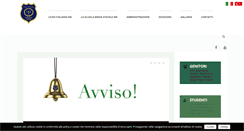 Desktop Screenshot of liceoitaliano.net